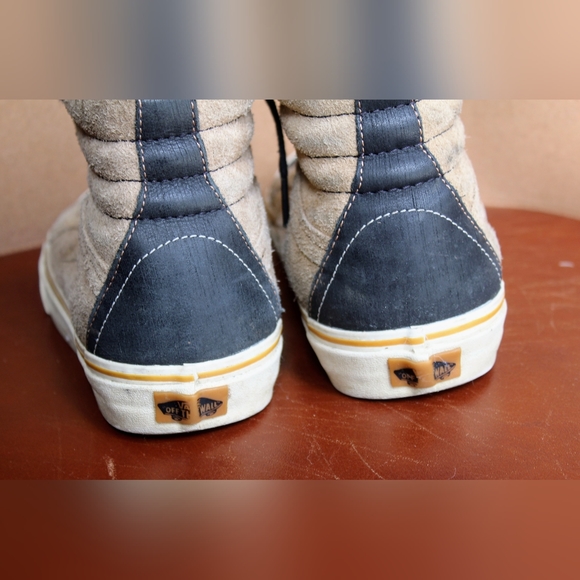 Vans Cali. Sk8-Hi 46 El Jefe tan/black. Great use condition. Men's 8 - Picture 7 of 16